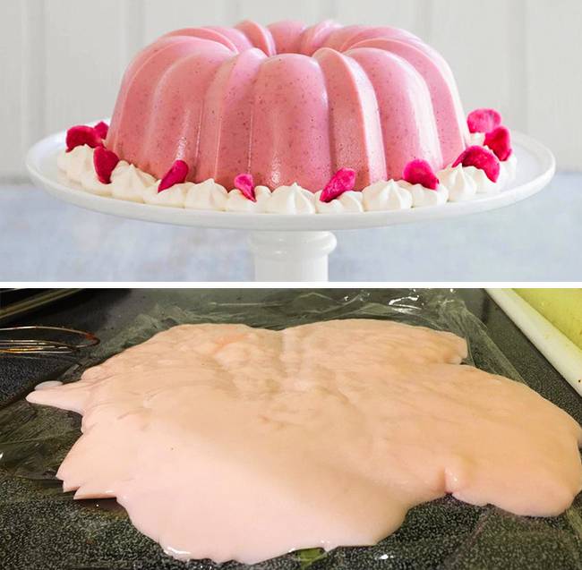 „Az első blancmange készítési próbálkozásom csúfos kudarcba fulladt."