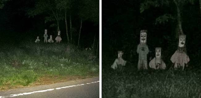 „Erdei túrán voltunk a barátaimmal és nem akartunk hinni a szemünknek. Mintha egy horror film egyik jelenetébe csöppentünk volna...”