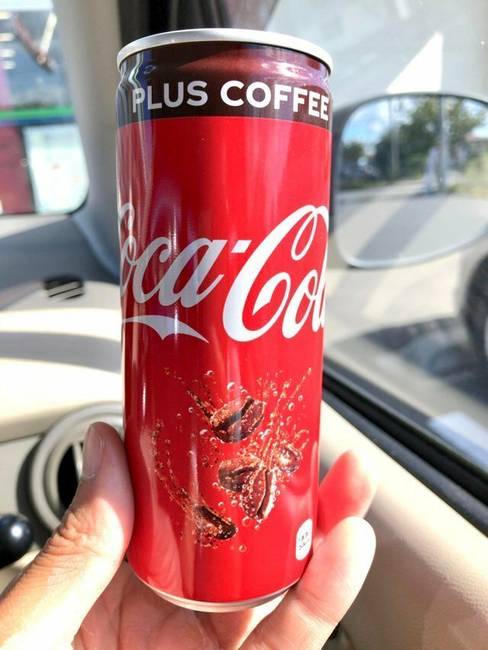 Coca Cola kávé.