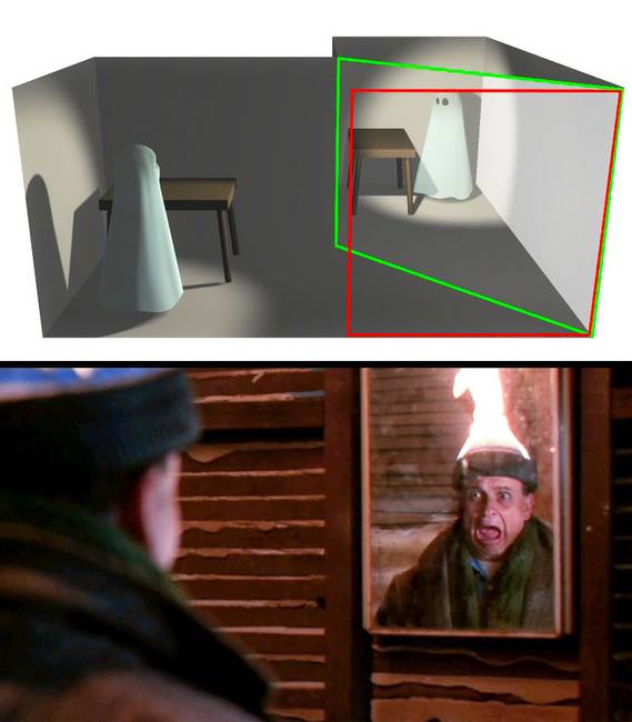 Reszkessetek, betörők: égő fej.