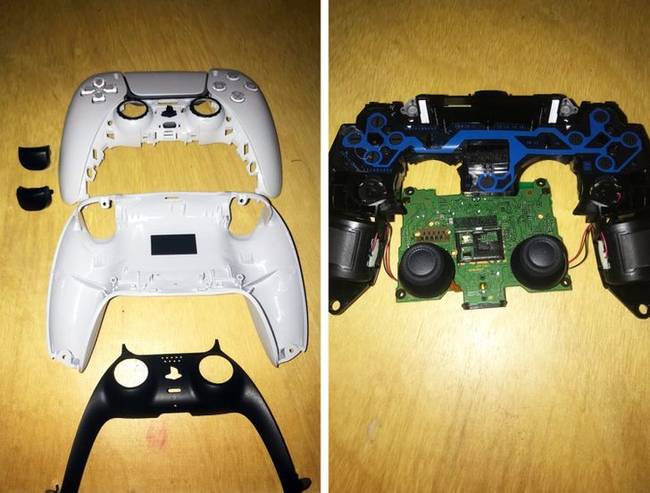 „Az öcsém eltörte a joystickot, ezért úgy döntöttem, hogy szétszedem. Ez volt a belsejében."