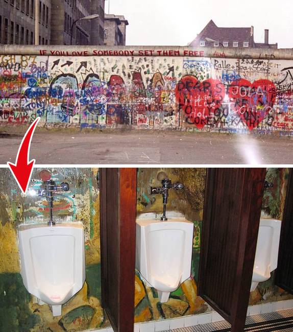 A német kormány eladta a berlini falat.