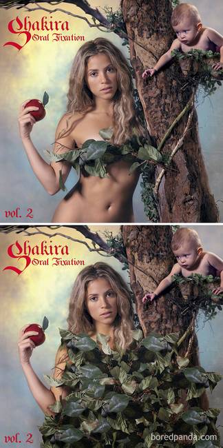 Shakira – Oral Fixation Vol. 2 című albumának borítója.