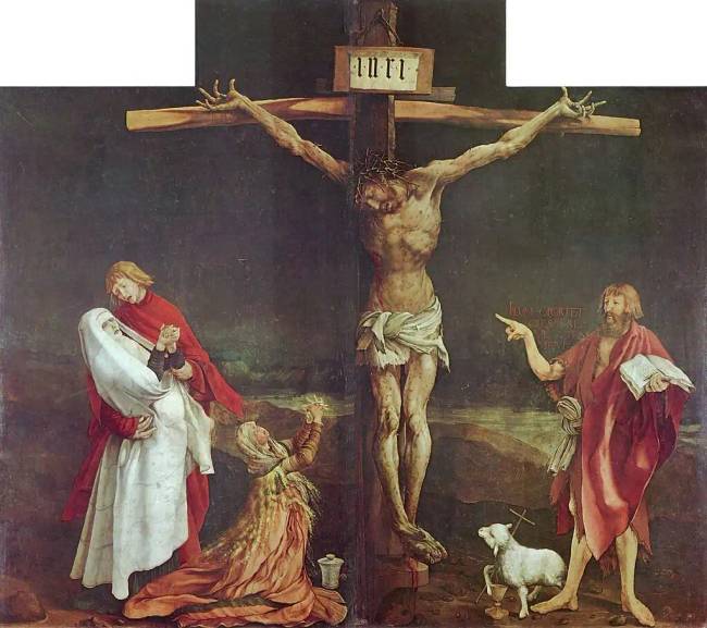Matthias Grünewald. Isenheimi oltár. Középső tábla.