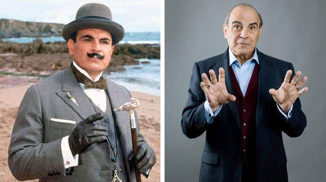 Poirot: Hercule Poirot – David Suchet (73 éves)