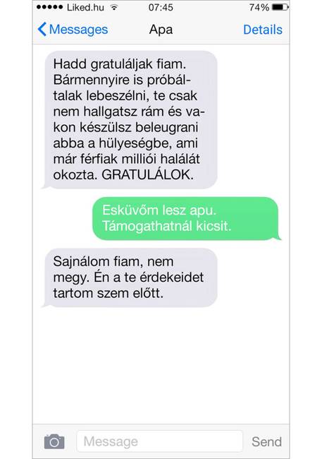 Apuka tényleg mindent bevetett...🤣