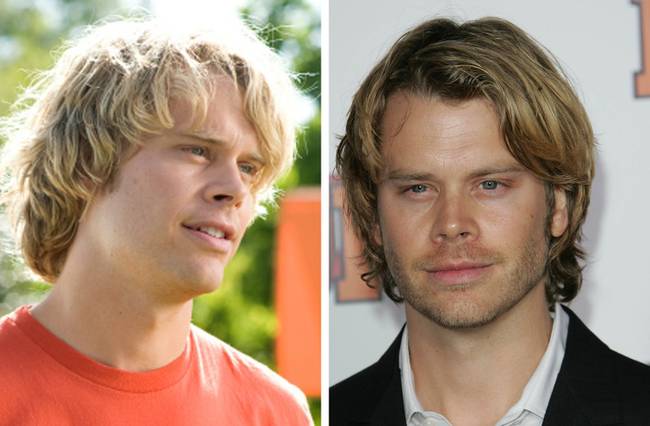 A 32 éves Eric Christian Olsen középiskolás tinédzsert játszott a 2009-es Pomponsrácok című filmben.