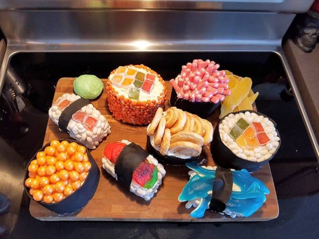 „A feleségem úgy döntött, hogy sushi-tortát készít a lányom születésnapjára. Aztán a kelleténél jobban belelendült...”