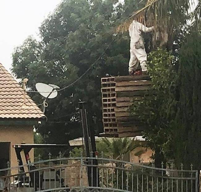 Ha a targonca önmagában nem emel elég magasra.