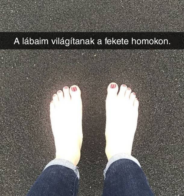 Van az a bőrszín, ami lámpaként világítja meg a sötét helyeket.