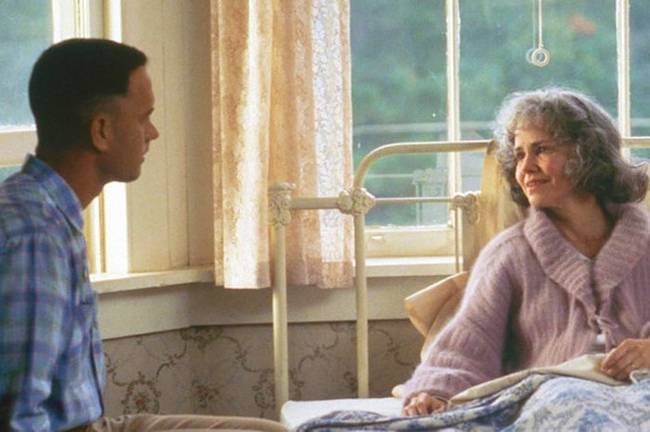 Tom Hanks és Sally Field a Forrest Gump című filmben.