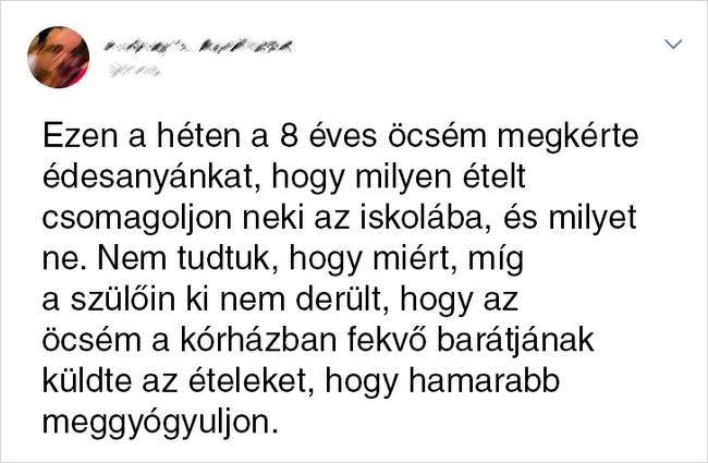 Ilyen az, amikor valaki jó nevelést kap.