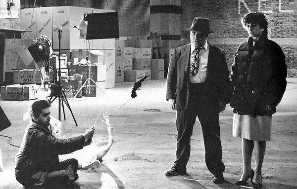 A Roger nyúl a pácban című film forgatása, 1988-ban.