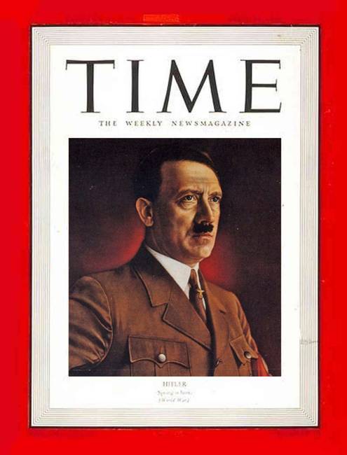 Adolf Hitlert az év emberévé választották.