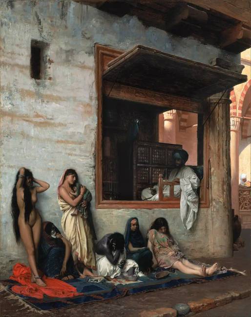 Jean-Léon Gérôme: Rabszolgavásár Kairóban
