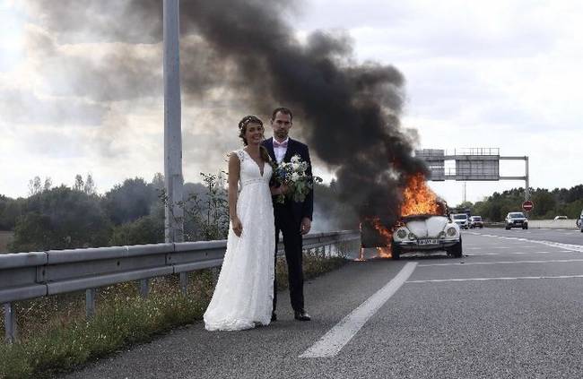 Az első közös baki a házasságban.