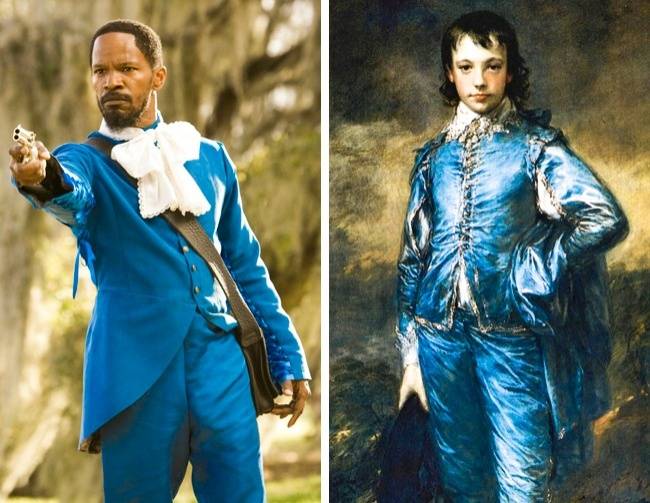 Az 1989-es Batman film egyik jelenetében Joker (Jack Nicholson) felhívja a figyelmet Thomas Gainsborough „A kék fiú” című festményére. Pontosan ugyanez a kép lóg Joker lakásában a 2019-es Joker filmben.