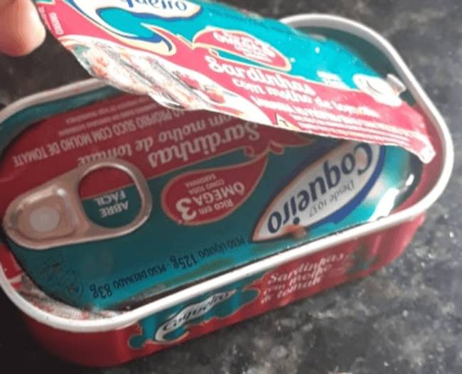„Csak szardíniát akartam enni."