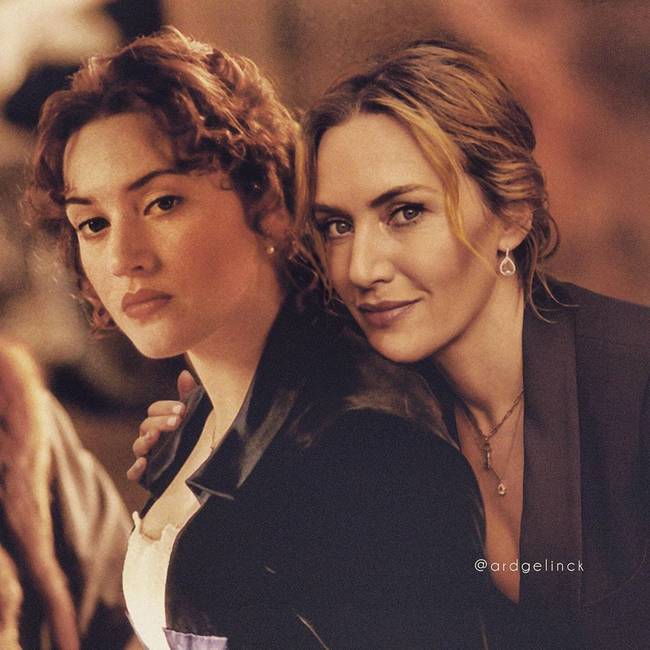 Kate Winslet és Rose Dewitt Bukater