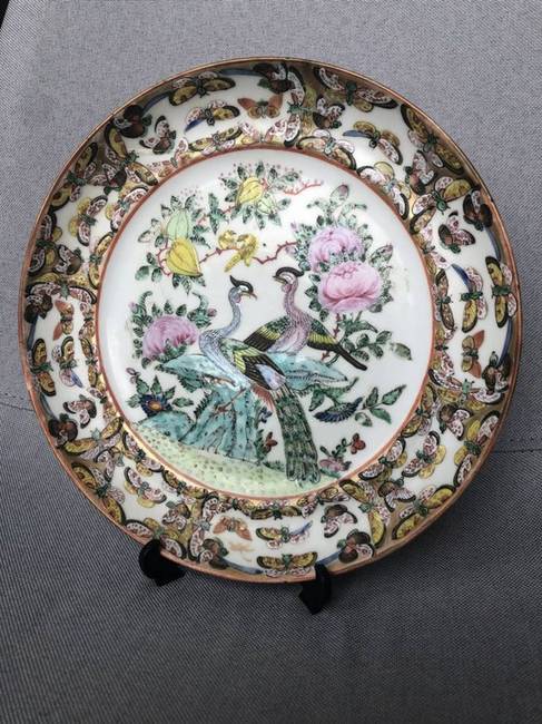 Kínai porcelán a 19. századból.