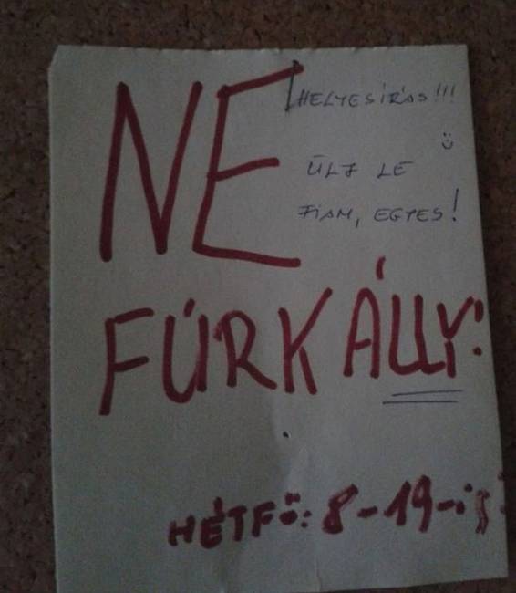 Amikor az üzengetőnek is visszaüzennek!