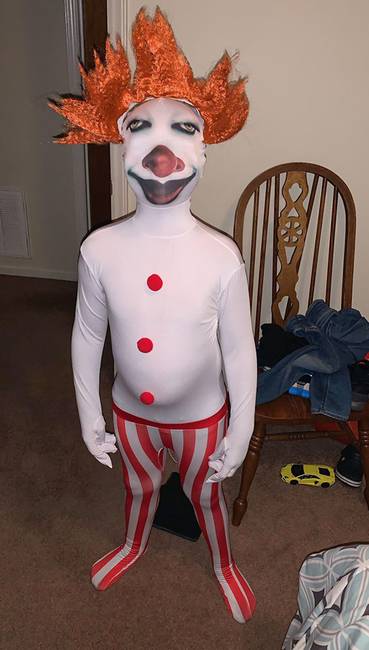 „Ez egy Pennywise jelmez."