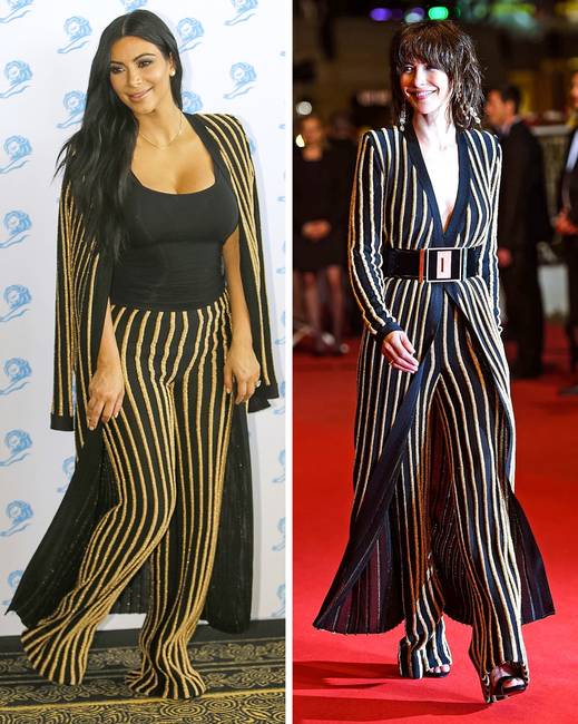 Kim Kardashian és Sophie Marceau