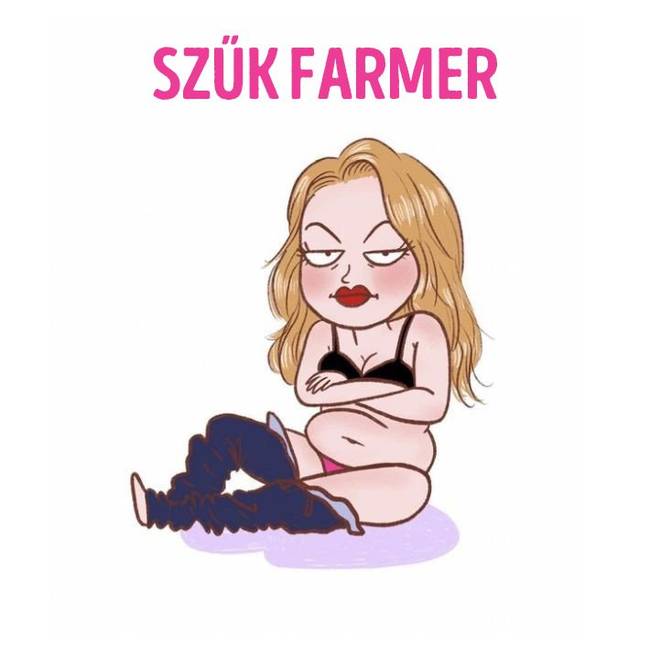 Miért nem készítenek ruhát a normál lányok számára?!