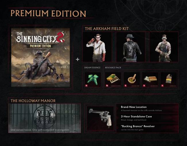 Előrendelhető a The Sinking City 2: részletek a kiadásokról és a bónuszokról