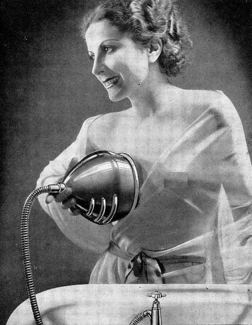 Francia mellmosó készülék 1930-ból.