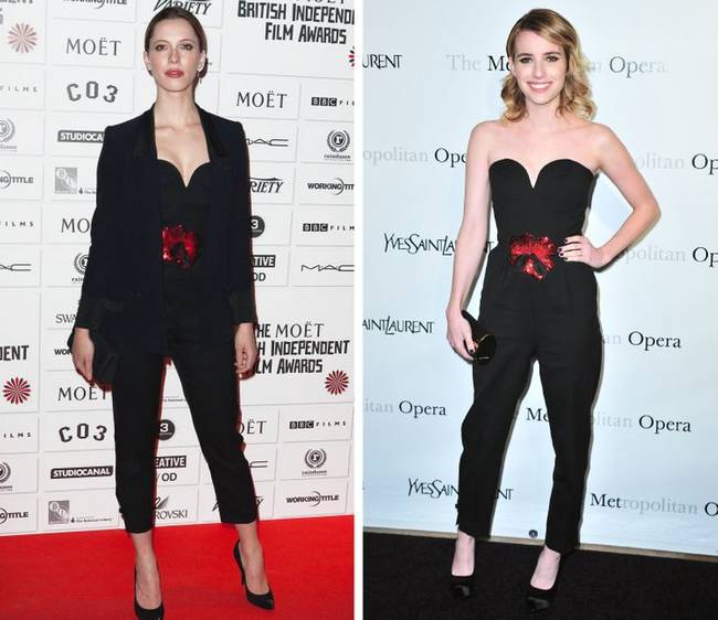 Rebecca Hall és Emma Roberts