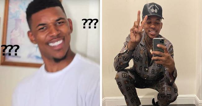 Az összezavarodott Nick Young.