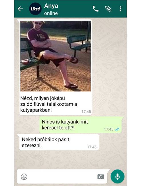 Anyuka ott segít, ahol tud.