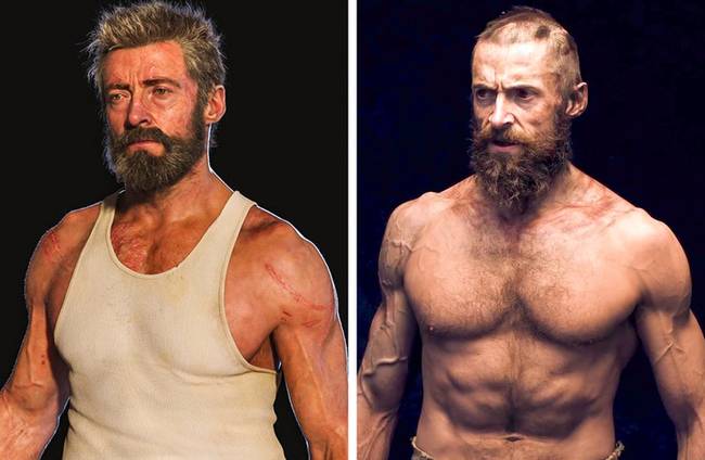 Hugh Jackman dehidratálta a testét a "Logan - Farkas" című film félmeztelen jeleneteihez, hogy a testében lévő víztől megszabadulva még inkább látványos jelenetek készülhessenek. Ugyanezt a veszélyes eljárást használta "A nyomorultak" című filmben.