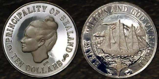 10 sealandi dollár