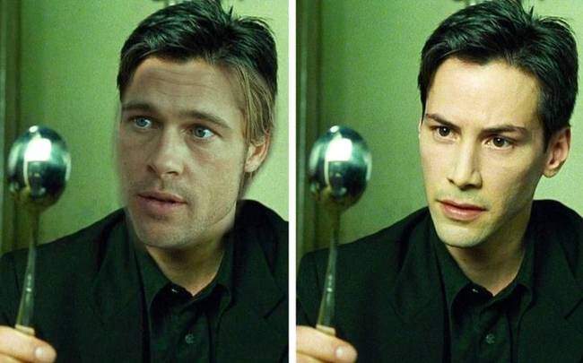 Brad Pitt nemet mondott a Mátrix című film Neójának szerepére.