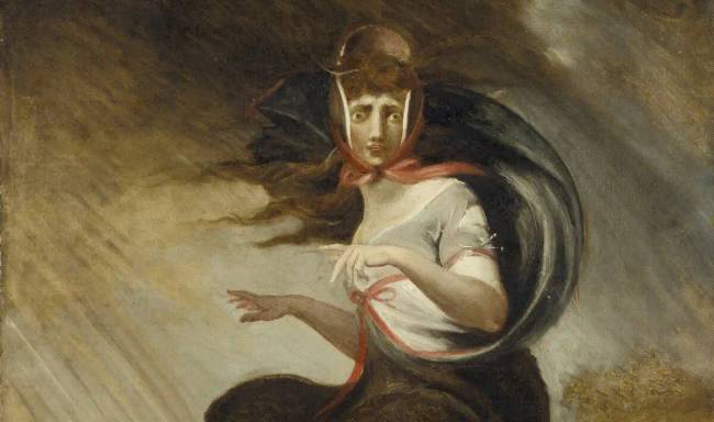 Henry Fuseli: "Őrült nő".