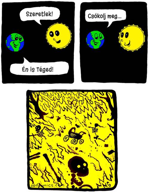 A halál csókja.