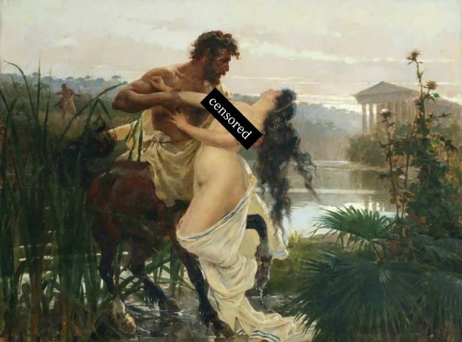 Enrique Simone, "Nesszosz és Déianeira".