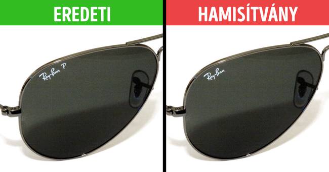 Ray-Ban logó.