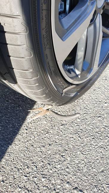 „A feleségem vadonatúj autóját vezettem, amikor ez történt."
