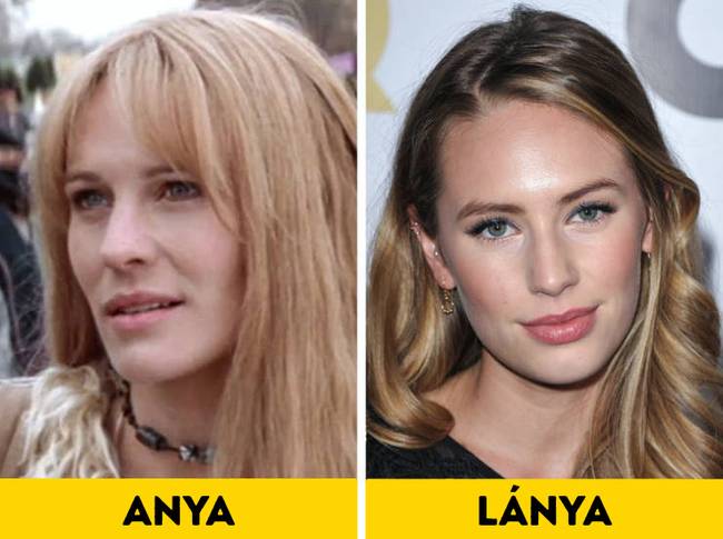 Dylan Penn és az édesanyja, Robin Wright