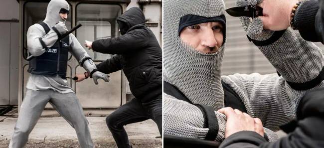 Miért viselnek a német különleges erők középkori láncinget a 21. században?