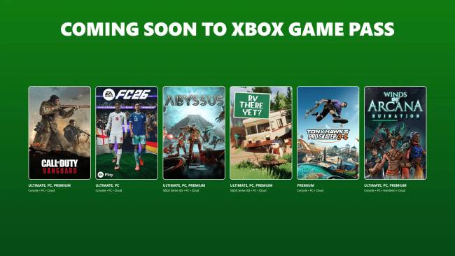 Hat új játék érkezik a Game Pass kínálatába, köztük a Call of Duty: Vanguard