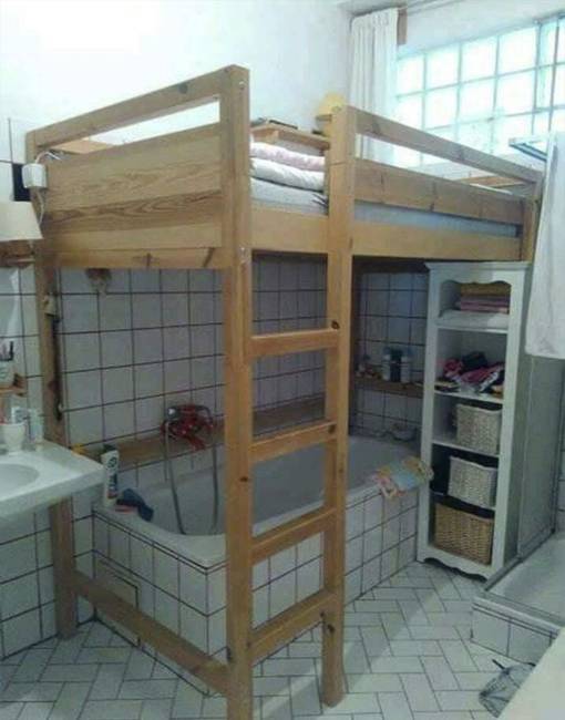 Itt egy forró fürdő után nem kell messzire menned, hogy bedőlj az ágyba.