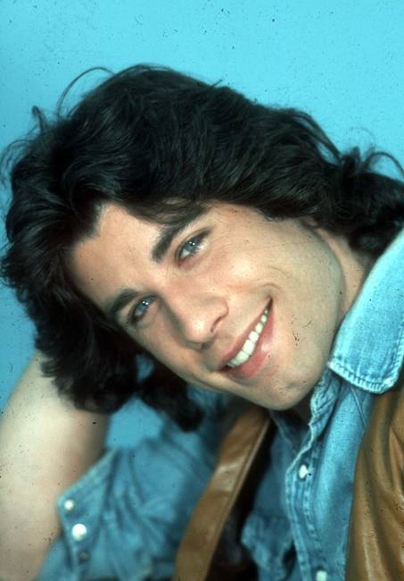 John Travolta a 70-es évek elején.