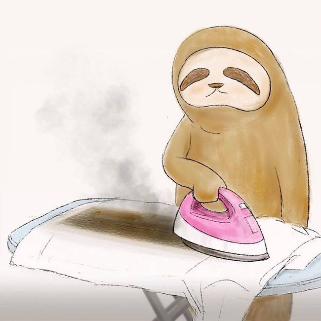 20 vicces képregény egy lajhárról, akinek a lassúsága miatt pokolian nehéz az élete