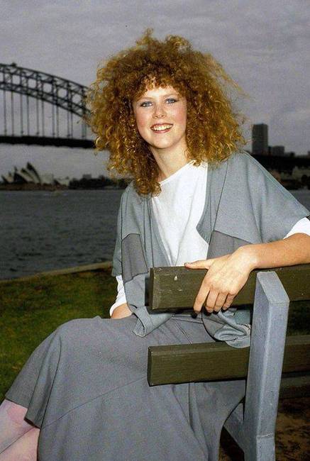 Nicole Kidman, 1983.