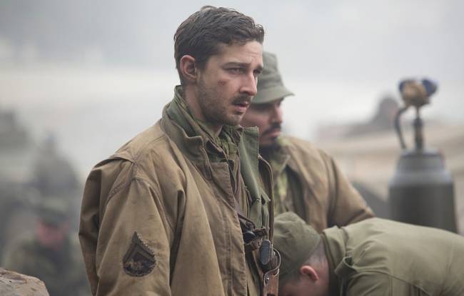 Shia LaBeouf csatlakozott az amerikai nemzetőrséghez, hogy felkészüljön a Harag (2014) című filmre.