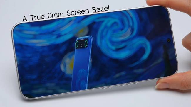 A Tecno koncepciója előbb mutathat teljesen keret nélküli kijelzőt, mint az Apple